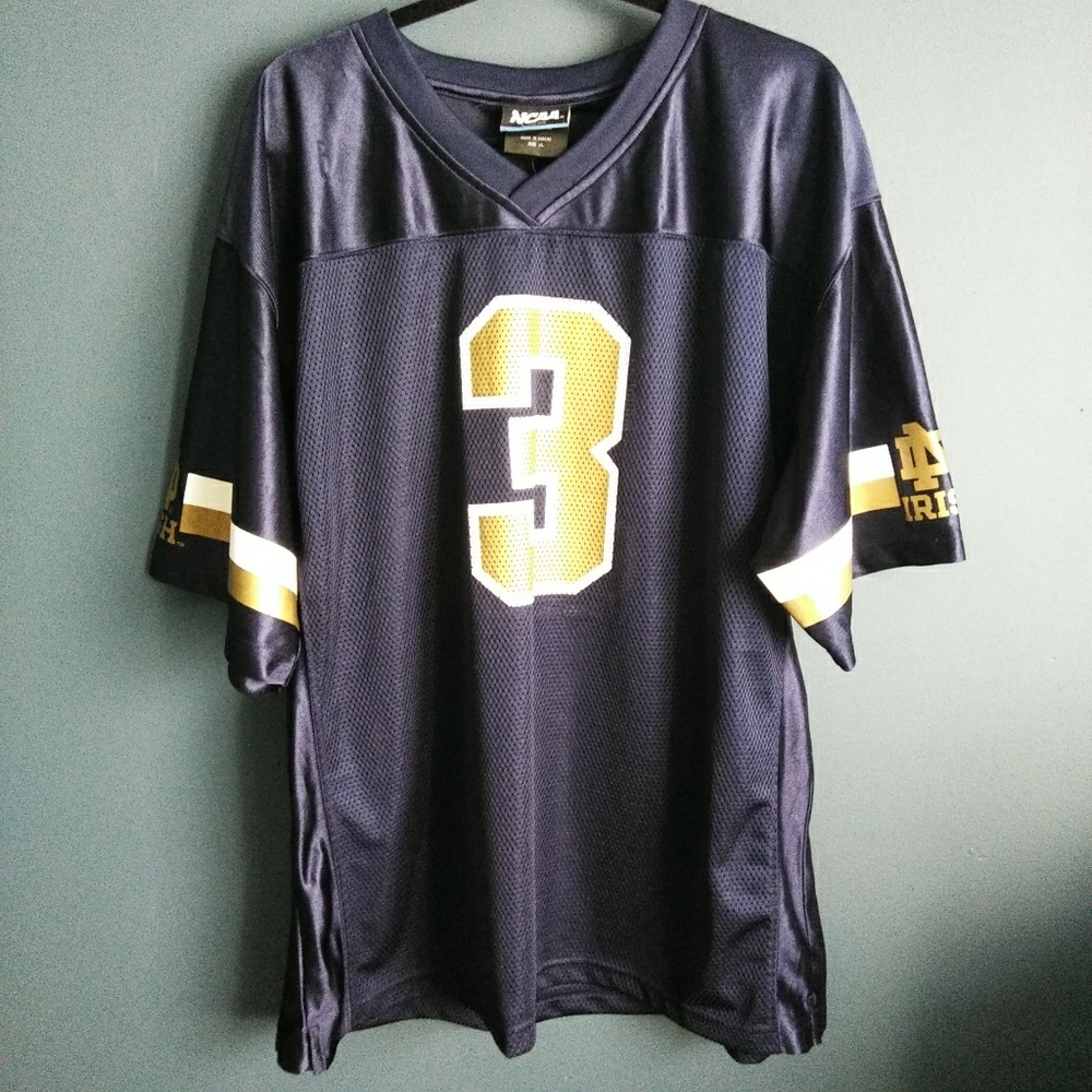 Old school Notre Dame college Football jersey